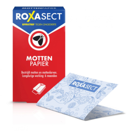 Roxasect - Anti Mottenpapier - Mottenlarven - Insectenbestrijding - Per Stuk