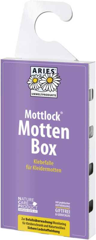 Aries Mottenbox - Kledingmot Eco - Anti Mot - Hanger - Lokstof- Geurloos