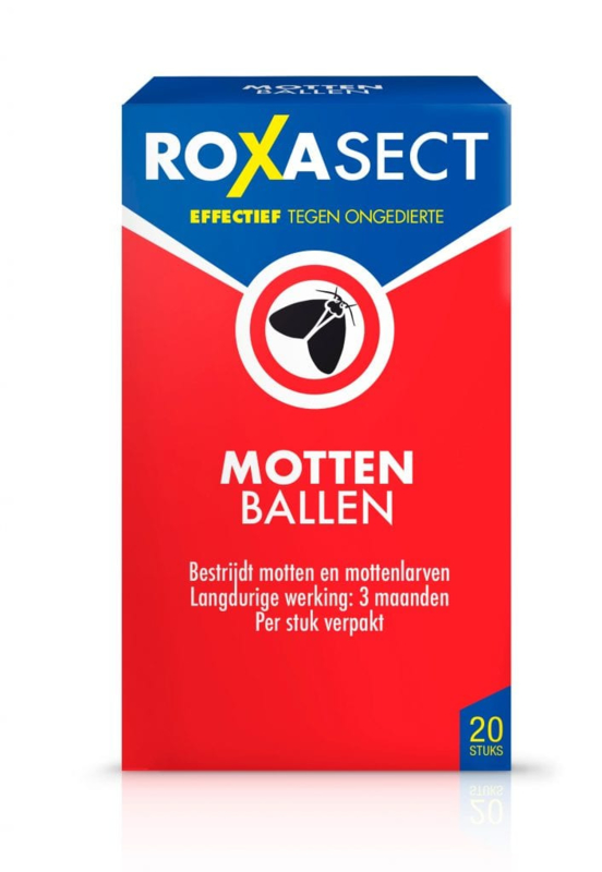 Roxasect - Anti Mottenballen - Insectenbestrijding - Motten - Mottenlarven - Per Stuk