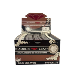 Diamond Leaf Unbleached KS Wide (50)