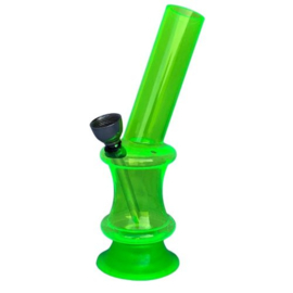 Acryl Bong Mini 15 cm Green 6
