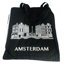 Katoenen Bag 12 Black Canalhouse 12 stuks (8055)