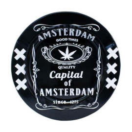 6 stuks Asbak Amsterdam Weed ML31 (8175)