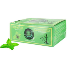 Leisha Charcoal Mint 33mm (10x10)
