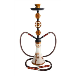 Ragga Hookah M058 Brown 55cm 2 slangen (2418)