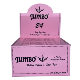 Jumbo Connoisseur PINK Paper and Filters (9592)