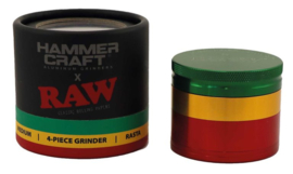 RAW Hammercraft Grinder Rasta 50mm