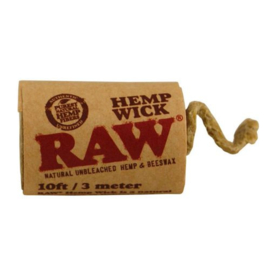 RAW Hemp Wick 40rolls 3 meter