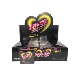 Love Tek Zwarte Condooms