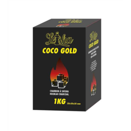 Leisha COCO Gold Natural Charcoal 1 KG
