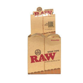 RAW Tips Wide Prerolled (9259)