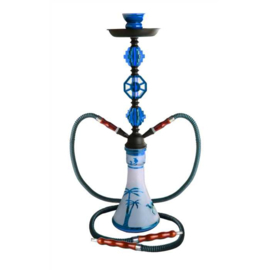 Ragga Hookah M058 Blue55cm 2 slangen (2417)