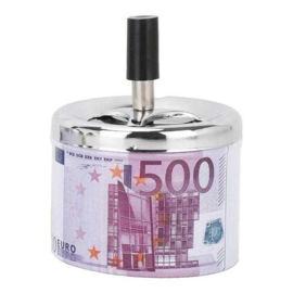Spinning Ashtray 9cm Five Hundred Euro