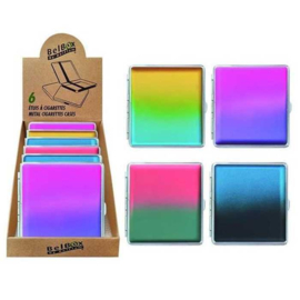 6 x Sigarettendoosje Rainbow