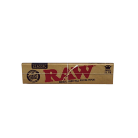 10 pakjes RAW Kingsize Slim Classic + 5 Gratis Tip Boekjes