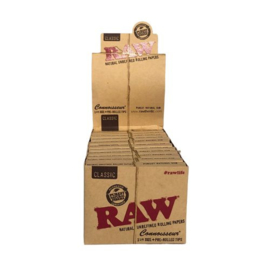 RAW 1 1/4 Connoisseur met Prerolled Tips (9039-114)