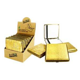 6 x Sigarettendoosje GOUD ANTIQUE