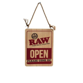 RAW Wooden Sign Open/Close (8114)