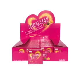 Love Tek Pink Flavoured Condooms (10 doosjes