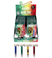 Metalen Weedpijpjes incl Screens (2185)