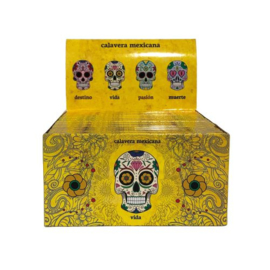 Snail Mexican Skulls Yellow (9065)