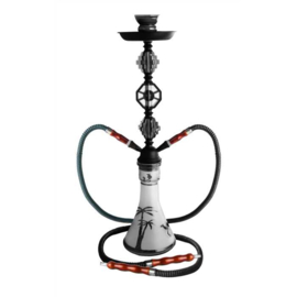Ragga Hookah M058 Black 55cm 2 slangen (2416)