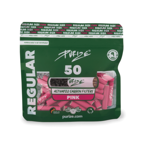 Purize Regular Filters 50 Pack Pink (5 zakjes)