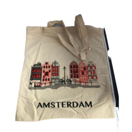 Katoenen Bag 1 White Canalhouses 12 stuks (8058)