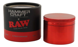RAW Hammercraft Grinder RED 63mm
