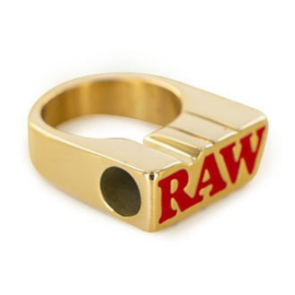 RAW Gold Smokers Ring 10 (8129)