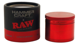 RAW Hammercraft Grinder RED  55mm