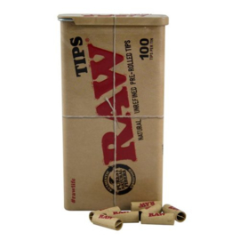 RAW Tin Pre-rolled Tips (8079)