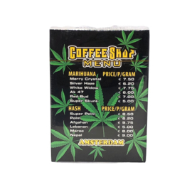 Speelkaarten Menu 2