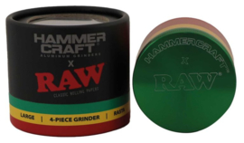 RAW Hammercraft Grinder Rasta 63mm
