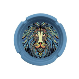 V Syndicate Silicone Ashtray  Tribal Lion (8 x 2.3 cm)