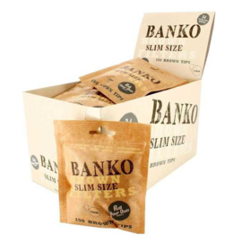 Banko 6mm Natural Filter Tips (34x150)