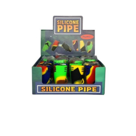 Silicone Tobacco Pipe Multicolor (24)