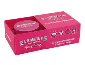 Elements Pink Aluminium Grinder