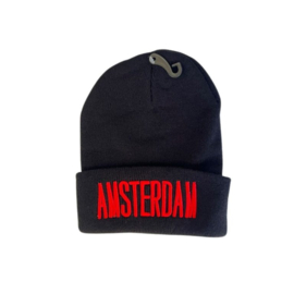 Amsterdam MUTS 8C Zwart Amsterdam Rood