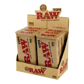 RAW Tin Pre-rolled Tips (8079)