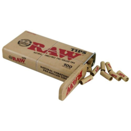 RAW Tin Pre-rolled Tips (8079)