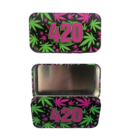 2 x Tin Case 420 Retro
