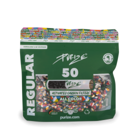 Purize Regular Filters 50 Pack Allcolor (5 zakjes)