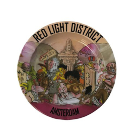 12 stuks Asbak  Tin Red Light District 5 (8174)