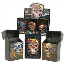 12 Sigarettendoosjes LIMITED SKULL voor 20 sigaretten