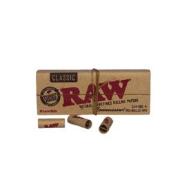 RAW 1 1/4 Connoisseur met Prerolled Tips (9039-114)