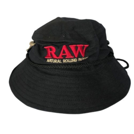 RAW Smokersman's Bucket Hat Black Large (8103)