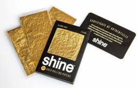 Shine 24K Golden Vloei 1 1/4 original 12 sheets
