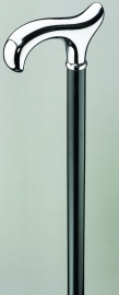 Heren wandelstok Chrome