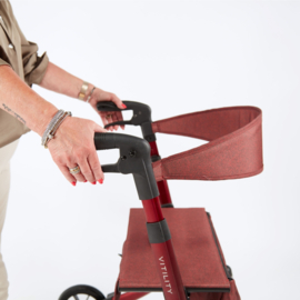 Rollator Vitility Rood